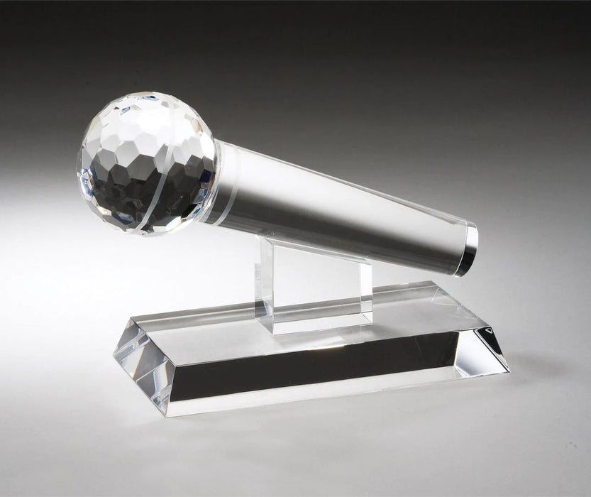 Microphone Crystal Award II