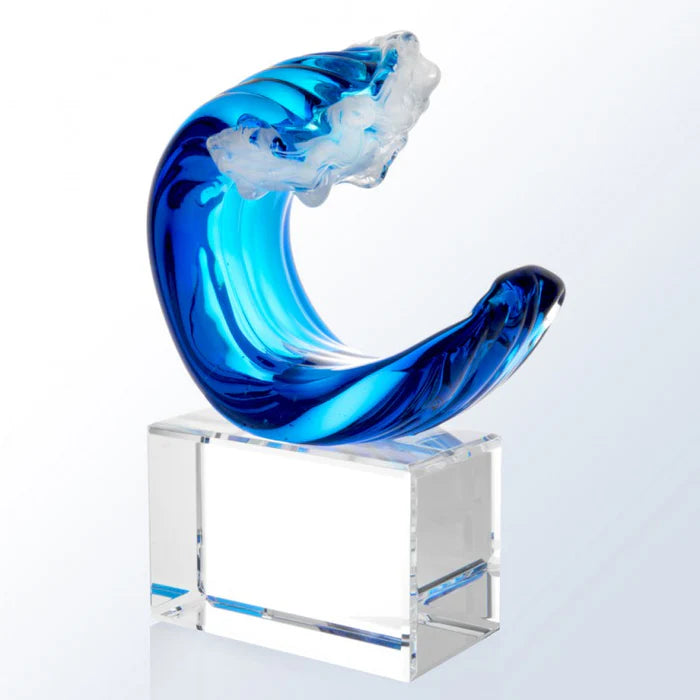 Tidal Wave Crystal Award