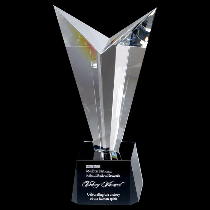 Victory Top Crystal Award,